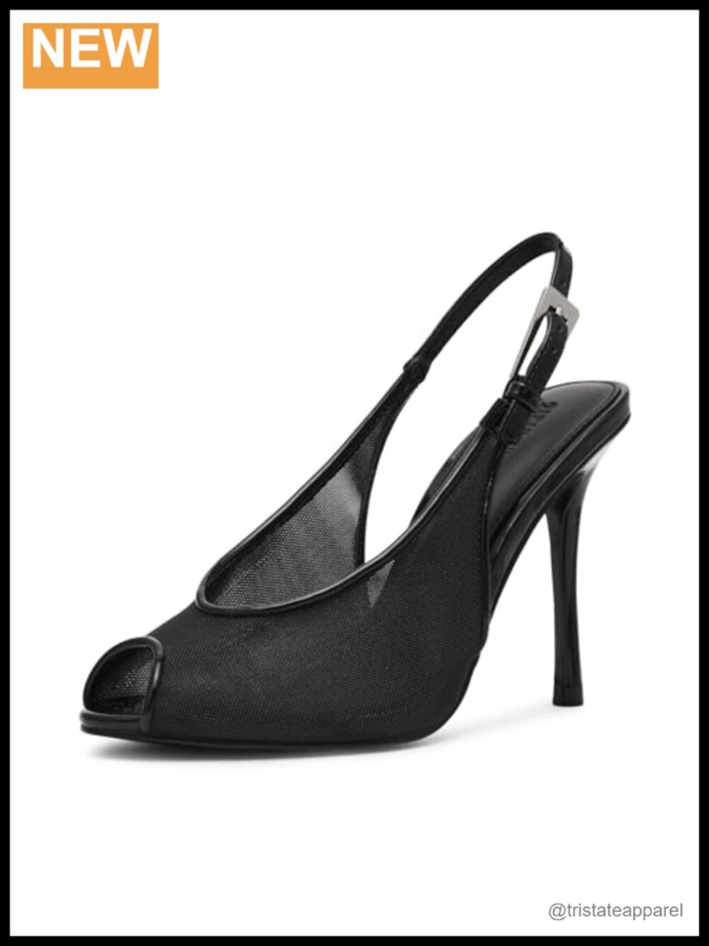 Prescott Mesh Stiletto Heel Pull-On Pumps